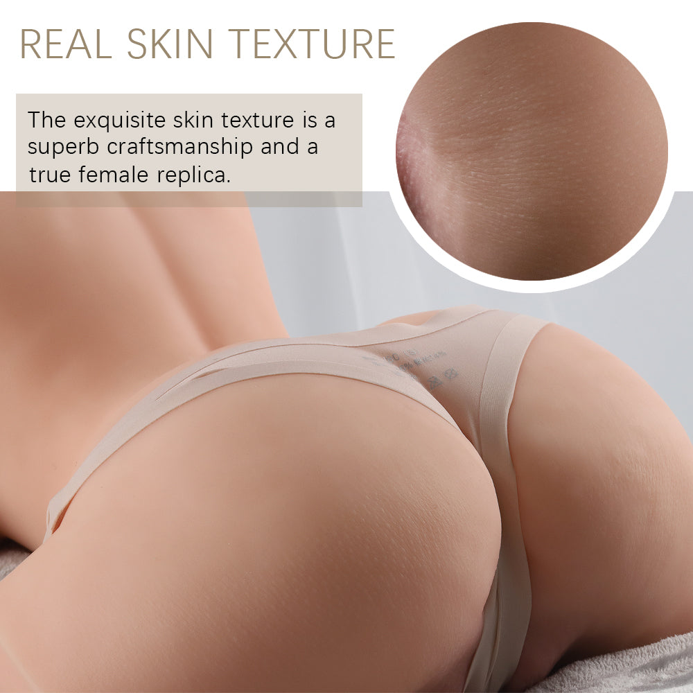 Male Masturbator Sex Doll for Men, Female Sex Doll Torso Love Doll with Realistic Boobs Vagina Anus,Lifelike Pocket Pussy Sex Dolls Torso Doll for Male Realistic Sex, Man Masturbationg Orgasm Sex Toy 13.2Lb (6Kg)
