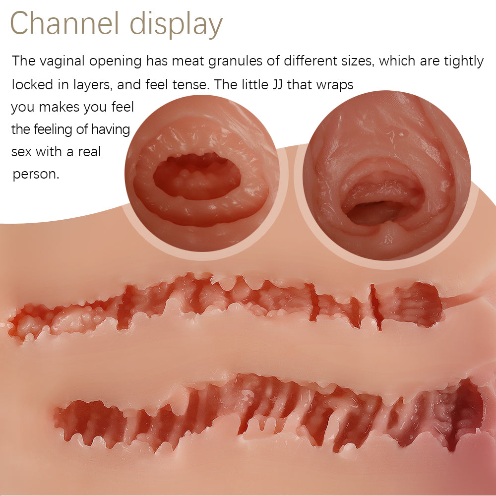 Male Masturbator Sex Doll for Men, Female Sex Doll Torso Love Doll with Realistic Boobs Vagina Anus,Lifelike Pocket Pussy Sex Dolls Torso Doll for Male Realistic Sex, Man Masturbationg Orgasm Sex Toy 13.2Lb (6Kg)
