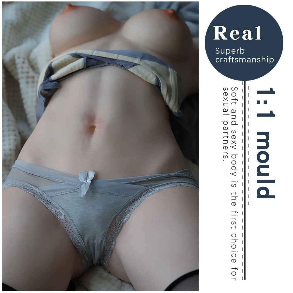 Sex big Tits Cute Teens with Big Boobs,50 LB Life Size Sex Doll for Men - Female Sex Dolls Torso with Super Big Boobs & 3D Buttocks, Realistic Sex Doll for Breasts, Vaginal, Anal Sex
