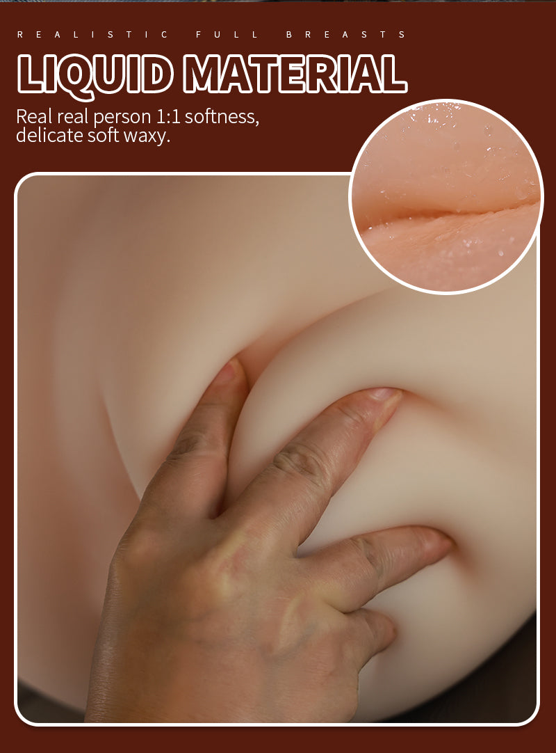 Ultra-Realistic 16.5lb(7.5kg) Heavy Female Buttocks Mold,Male Sex Doll - Premium Silicone Booty Replica for Intimate Pleasure, Lifelike Adult Sex Toy and Sensory Experience