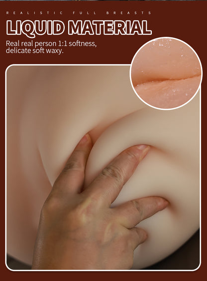 Ultra-Realistic 16.5lb(7.5kg) Heavy Female Buttocks Mold,Male Sex Doll - Premium Silicone Booty Replica for Intimate Pleasure, Lifelike Adult Sex Toy and Sensory Experience