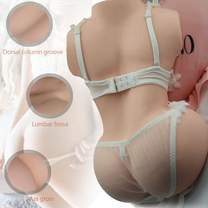 20LB Lifelike Sex Dolls Male Masturbator Sex Toys for Men Sex Torso with Big Breasts Butt Sex Toy Pocket Pussy for Men with Tight Vaginal Anal Texture Male Stroker, Adult Toys & Games for Men Orgasm