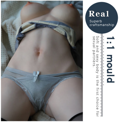 Sex big Tits Cute Teens with Big Boobs,50 LB Life Size Sex Doll for Men - Female Sex Dolls Torso with Super Big Boobs & 3D Buttocks, Realistic Sex Doll for Breasts, Vaginal, Anal Sex